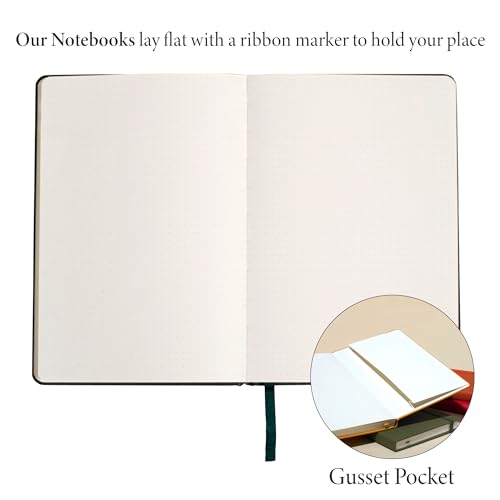 ANECDOTE. Lined Journal Notebook,192 Pages, A5 size: 8.3" x 5.4"| Hardcover - color: Red, size: 8.3" x 5.4"