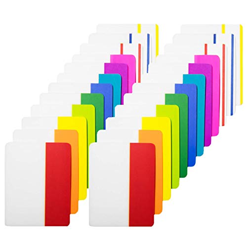 KICNIC Sticky Tabs Index Tabs, 2 Inch, 480 Pieces, 12 Colors, Self Adhesive - color: Neon Colors, size: 480pcs