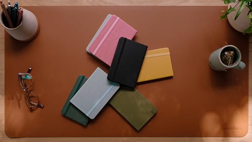 ANECDOTE. Journal, Small Notebook (5.5"x3.5" Pocket Size) 192 Lined Pages - color: Evergreen, size: 5.5" x 3.5"