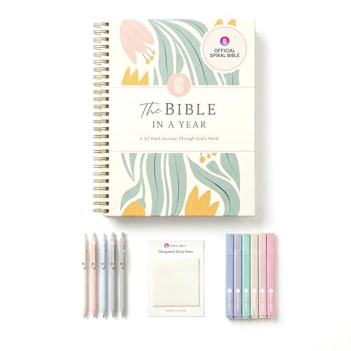 Official Spiral Bible in a Year Essentials Bundle Study Guide (Floral) - color: Floral Bundle