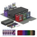 UAONO Commander Deck Box, 6-Deck Modular TCG Deck Case with Extra Dice Set - color: Multicolour Limited with Dice Set