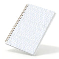 Qykwz Blue Floral Grandmillennial Spiral Notebook 5.5x8.3 - color: Color_Q
