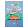 NOLTY JAPAN NOTE, A6 Notebook Featuring Japanese Design, Hiroshima, JP0105 - color: Hiroshima
