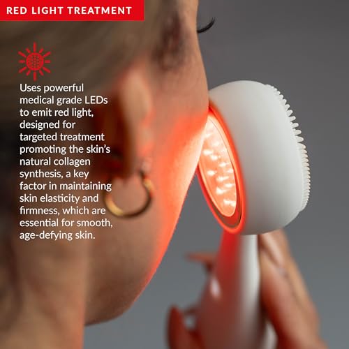 PMD Beauty Clean Facial Cleansing Brush – Waterproof Silicone Face Cleanser with Sonic Technology - color: Cream With Remove Cleansing Balm