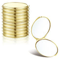 Yalikop 8 Pcs Compact Mirror Bulk, Mini Pocket Mirrors, Gold - color: Gold