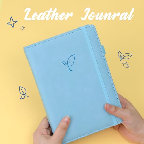 Hoci Poci 400 Pages Lined Journal Notebook, 5.8" x 8.4", Light Blue - color: Light Blue, size: Lined-400 Pages (5.7"×8.3")