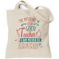 Aesthetic Canvas Tote Bag, Cute Reusable Bags for Women with Inner Pocket - color: Pink