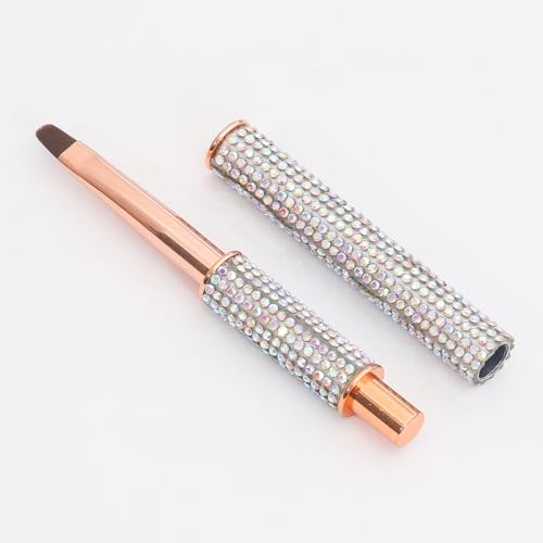 Nail Art Brushes, Rhinstones Nail Art Liner Brush with 4Pcs Brush Heads - color: Rhinstones