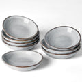 famiware Ceramic Soy Sauce Dish, 2.1oz Dipping Bowl Set of 8, Gray - color: Gray, size: 8pcs