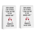 Lovdazzles 2 Pcs Funny Wine Kitchen Towels Decorative Tea Towel - color: Multi 1602
