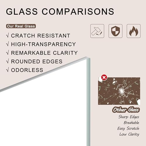 Square 6x6 Picture Frame, USA-Sourced Natural Walnut Wood with Real Glass, Handcrafted Rounded Corners, Matted to 4x4 Photo, Gallery Wall and Tabletop Display - color: Walnut, size: 6X6