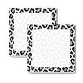 Sticky Notes 3x3 Inches, Cute Self-Stick Note Pads, Funny Memo Pads, Easy to Post Sticky Notes for Office, Home & Notebook White Black Leopard - color: White Black Leopard