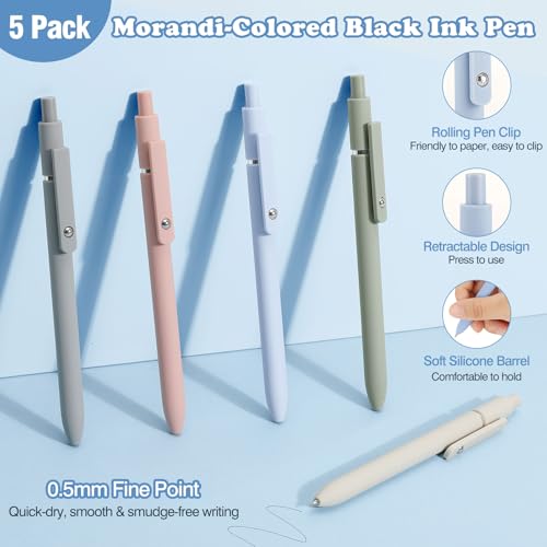 MoKo Pencil Case with Supplies, 60Pcs Aesthetic School Set, Blue - color: Blue-60P