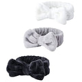 WSYUB Spa Headband,Makeup Headbands,Headband for Washing Face - color: Black White and Grey