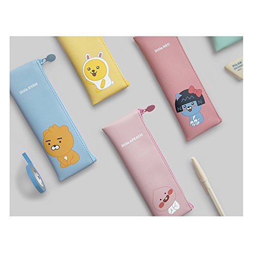 Kakao Talk Kakao Friends Flat Pencil Case Multi-Purpose Pouch (Little Muzi)