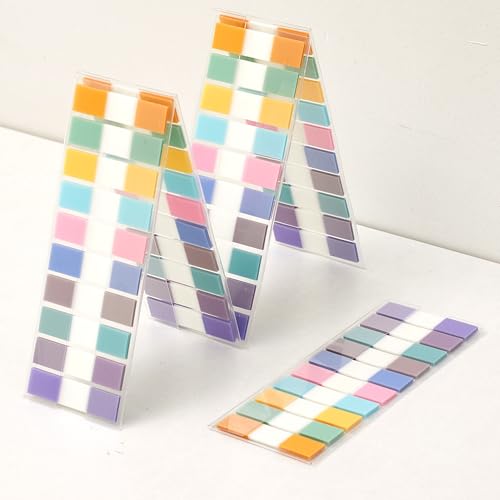 Sticky Tabs Notes Page Marker - 1000Pcs 1.77-Inch Repositionable Sticky Index Tabs Colorful Page Tab for Annotating Books, Files and Notebook Dividers, Teacher School Office Supplies,Study Aids - color: Pastel