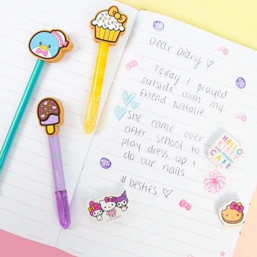 Horizon Group USA Journal Set, Cute School Supplies, Stationary Kit for Girls, Diary and Accessories, Hello Kitty Set - color: Hello Kitty Set