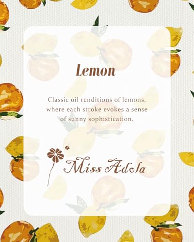 Miss Adola Canvas Tote Bag for Women with Inner Pocket - color: Lemon