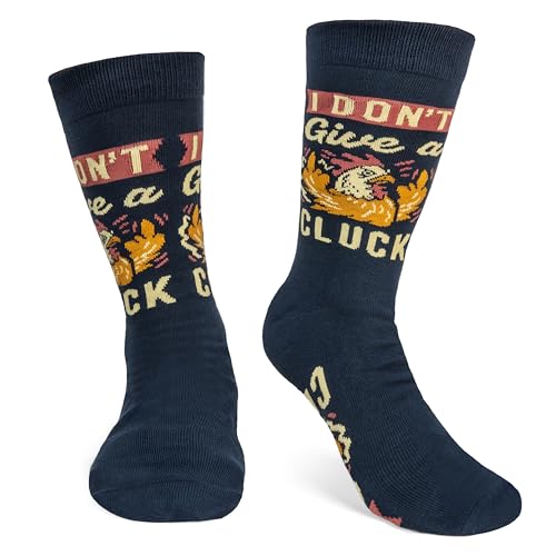 Lavley Women's Funny Socks Cute Novelty Gift for Women & Teens - color: I Don't Give a Cluck