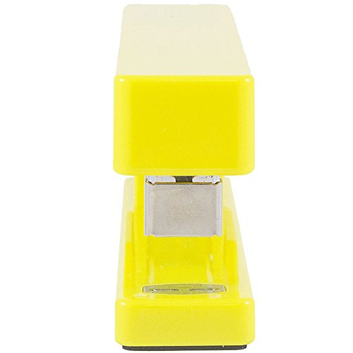 JAM PAPER Modern Desk Stapler - Yellow - Sold Individually - color: Yellow, size: Pack of 1