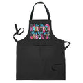 Nail Tech Aprons for Women with Pockets, Gifts for Nail Techs Technicians Artists Manicurists, Peace Love Nails - color: 4 Nail Tech Apron