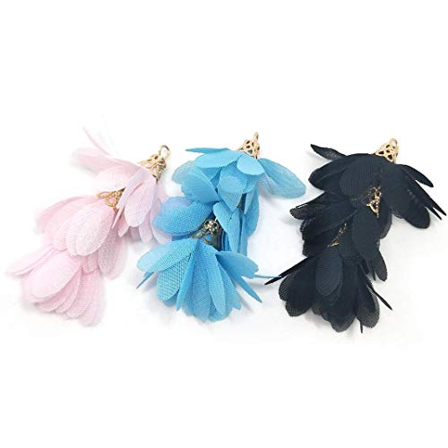 20Pcs Suede Handmade Mini Tassels, Colorful, Assorted Colors - Earring Tassels - color: 27