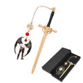 Night Court Metal Bookmark, Dark Fantasy Page Marker for Romantasy Readers - style: Bat boy