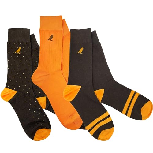 Men’s Cotton Crew Dress Socks – 3-Pack, Ultra-Soft, Breathable, Everyday Comfort – Colwood