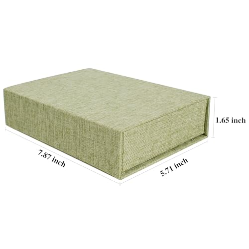 Photo Storage Box 5x7, Keepsake Box - Grassgreen - color: Grassgreen, size: 5"x7"