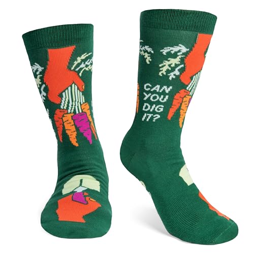 Lavley Women's Funny Socks Cute Novelty Gift for Women & Teens - color: Life's a Garden, Dig It