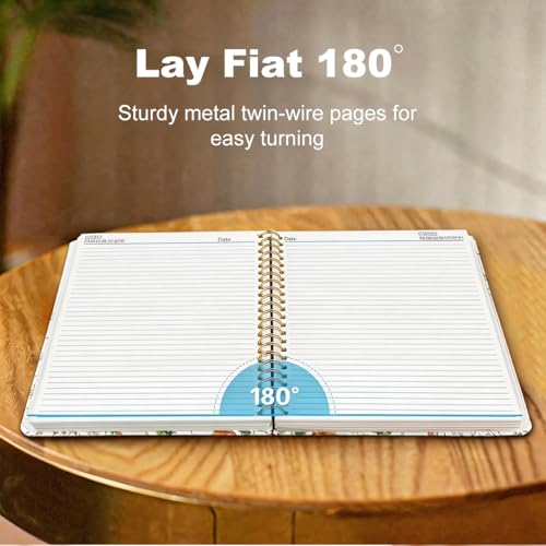 2 Pcs Gothic Crow Gifts A5 Spiral Notebook, 160 Pages Journal Notebook - color: Multicolour 0014