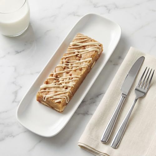 Olive Plate, 2 Curved Olive Tray - Large, Chip Resistant,Cheeses and Appetizers, White Porcelain Olive Canoe, Dishwasher Safe, For Snacks, Condiments, Or Appetizers 14.2 Inch - color: White Set of 2, size: 14.2 Inch