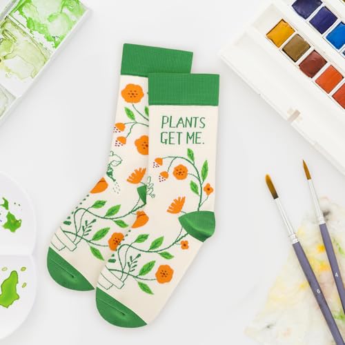 Funny Socks for Women and Teenage Girls, Cute Crazy Unique Novelty Gifts - color: H-flower-c