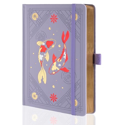 TIEFOSSI A5 Lined Journal Notebook 316 Pages for Women & Men - color: Light Purple, size: A5-Lined