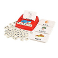 BOHS English Spelling Game for Kids, 60 Picture Cards and Uppercase Tiles - style: UPPER CASE