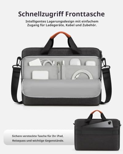 bagasin 15 15.6 16 inch Laptop Bag Carrying Case - color: Black, size: 15.6-16