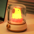 WANIDEA Kids Night Light, Rechargeable Capybara Night Light，Cute Desk Lamp - color: Capybara Yellow