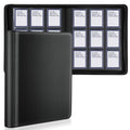 Toploader Binder, Holds 324 Toploaders, 9 Pocket Top Loader Binders with Sleeves for 3 x 4'' Toploaders, Double-Sided Pocket Top Loader Storage Binder, Trading Card Binder - Diamond Black - color: Diamond Black
