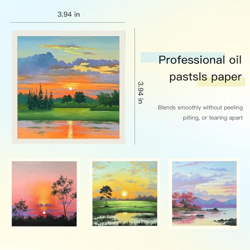 rubens 81 PCS Macaron Soft Oil Pastels Kit for Beginner Drawing - color: 48 Macaron Colors Set