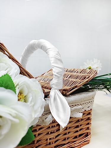 1 Piece of Square Satin Scarf Wrap Ribbon Neck Scarfs Halloween Retro Costume (23.62" x 23.62") - color: White