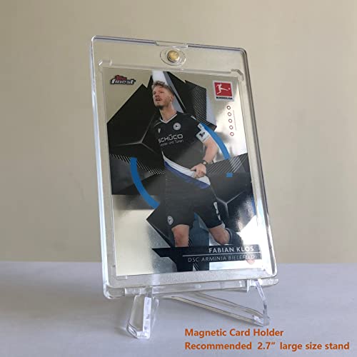 Mini Acrylic Trading Card Stand for display, Thickened, 22 Pack 2.7 In Tall - size: 22 PCS / 2.7"
