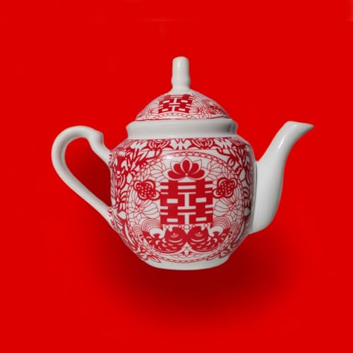 Chinese Wedding Tea Gift Set Service Bride and Groom (Double Happiness S) - color: Double Happiness S