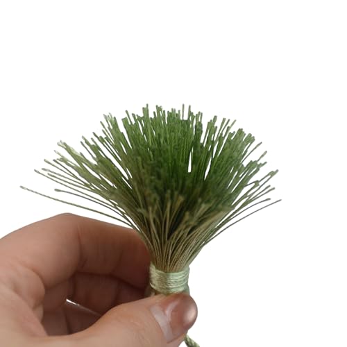 20Pcs 4.3 Inch Silky Mini Craft Tassels for Earrings, Souvenir(Grass Green) - color: Grass Green
