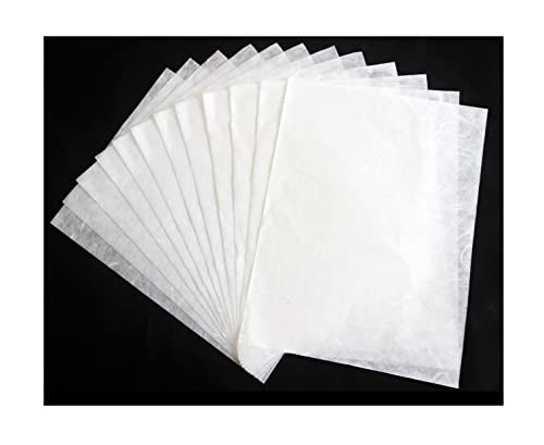 50 Mulberry Paper Sheets Origami Design Craft Hand Made Art Tissue Japan Washi Suppliers Card Making Glass Decoupage