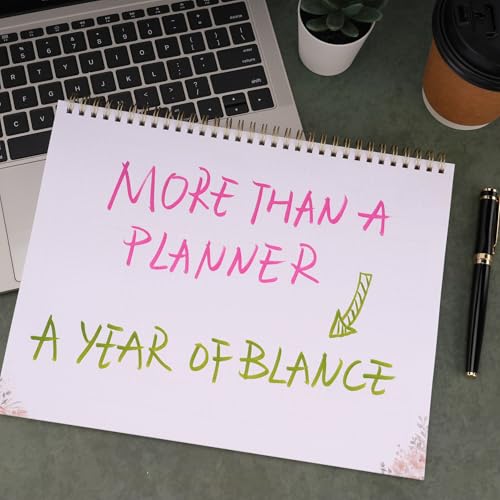 Undated Weekly Planner Notepad, 8.5" x11", 52 Weeks, Blush Pink - color: Blush Pink