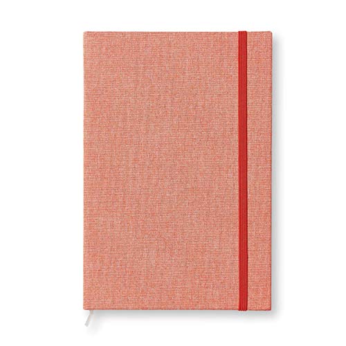 Portage Blank Hardcover Aesthetic Notebook Writing Journal – Bleed-Proof Paper Notepad for Journaling, High GSM, A5 Notebook, Cream Pages - Salmon, 6 x 8.5 Inches, 224 Pages - color: Salmon, size: Blank Pages