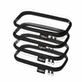 YQBRAO Clear Hard Shell Zipper Cases, 4 Small Cable Organizers, Black - color: Black, size: 4 Pack(S)