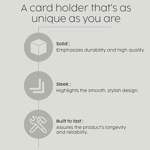 Black Granite Card Holder – Vertical, Holds 20