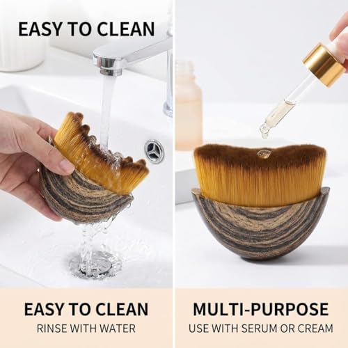 3 PCS 2026 New Lymphatic Contour Face Brush,Contour Face Brush,Lymphatic Drainage Massager,Ergonomically Designed,Fit The Skin Precisely,for Chin & Jawline Sculpting - color: 3 Pcs