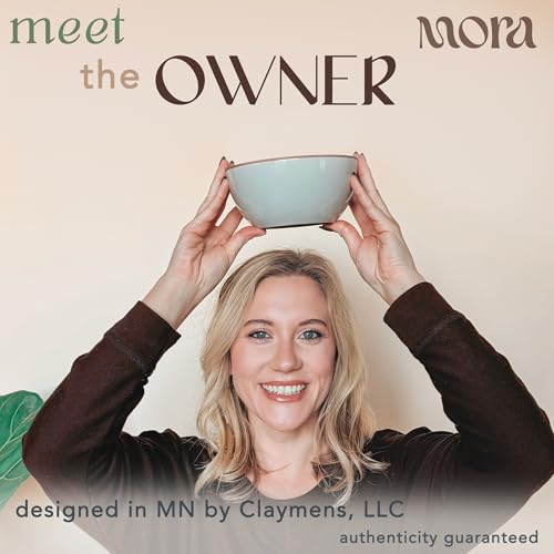 Mora Ceramic Bowls For Kitchen, 28oz - Bowl Set of 4 - For Cereal, Salad, Pasta, Soup, Dessert, Serving etc - Dishwasher, Microwave, and Oven Safe - For Breakfast, Lunch and Dinner - Earl Grey - color: Earl Grey